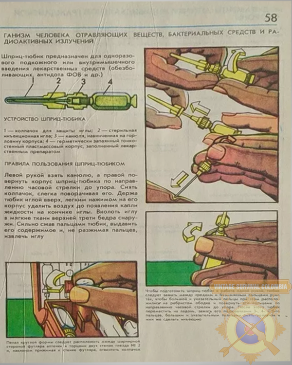 AI2-8 Botiquín militar soviético AI-2