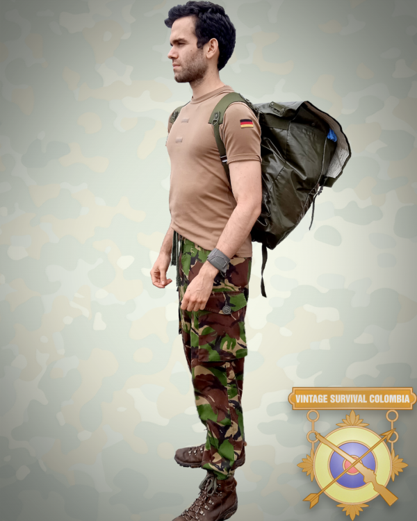 Morral soviético impermeable M85 de Checoslovaquia