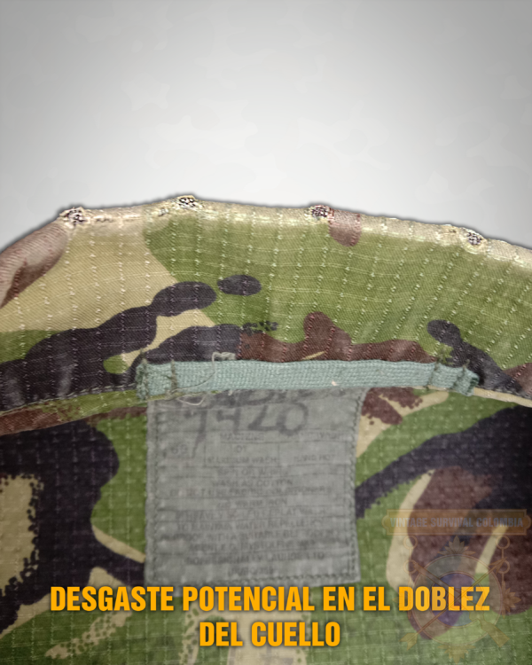 Chaqueta tipo smock del ejército británico de camuflaje DPM