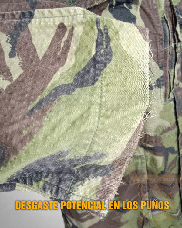 Chaqueta tipo smock del ejército británico de camuflaje DPM