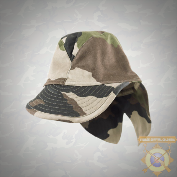 Gorra militar francesa camuflaje CCE modelos F1 y F2