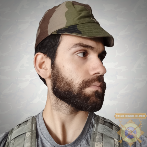 Gorra militar francesa camuflaje CCE modelos F1 y F2