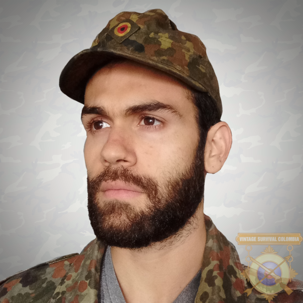 FLECKHAT-3 Gorra alemana de camuflaje flecktarn