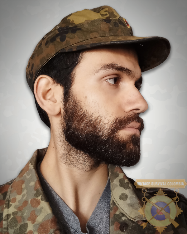 FLECKHAT-4 Gorra alemana de camuflaje flecktarn