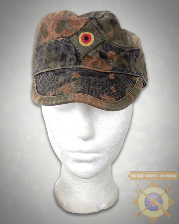 FLECKHAT-6 Gorra alemana de camuflaje flecktarn