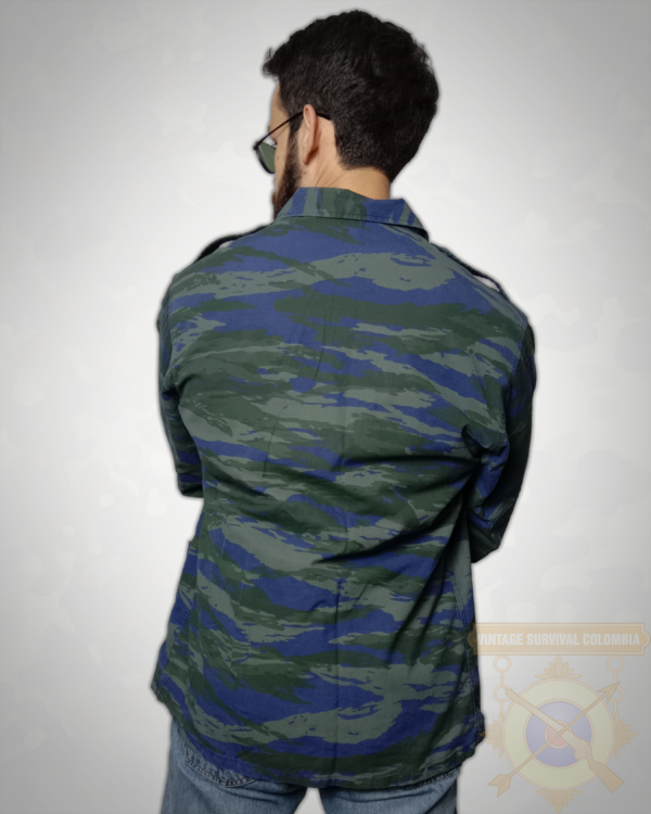 GAFBDUJN2-10 Chaqueta de la Fuerza Aérea Griega camuflaje lagarto