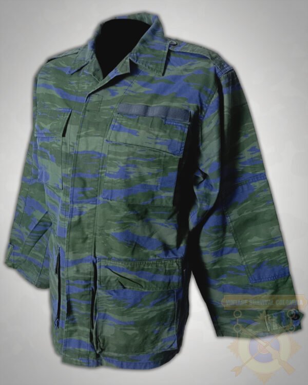 GAFBDUJN2-2 Chaqueta de la Fuerza Aérea Griega camuflaje lagarto