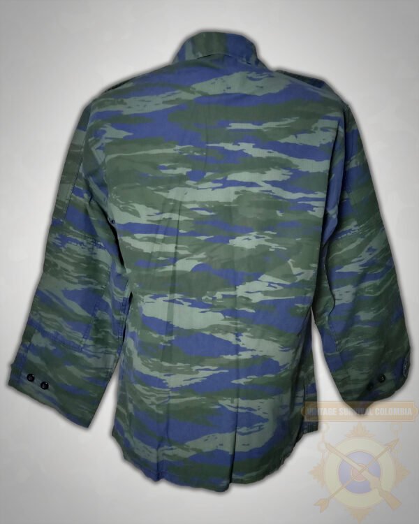 GAFBDUJN2-4 Chaqueta de la Fuerza Aérea Griega camuflaje lagarto
