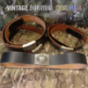 GERMANHEAVYBELT-14 Cinturón de cuero alemán de las Bundeswehr