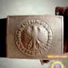 GERMANHEAVYBELT-2 Cinturón de cuero alemán de las Bundeswehr