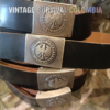 GERMANHEAVYBELT-5 Cinturón de cuero alemán de las Bundeswehr