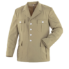 GERMANKAKIJACKET-1 Blazer O Chaqueta Militar Ejército Alemán Caqui Uniforme De Gala Para Clima Cálido