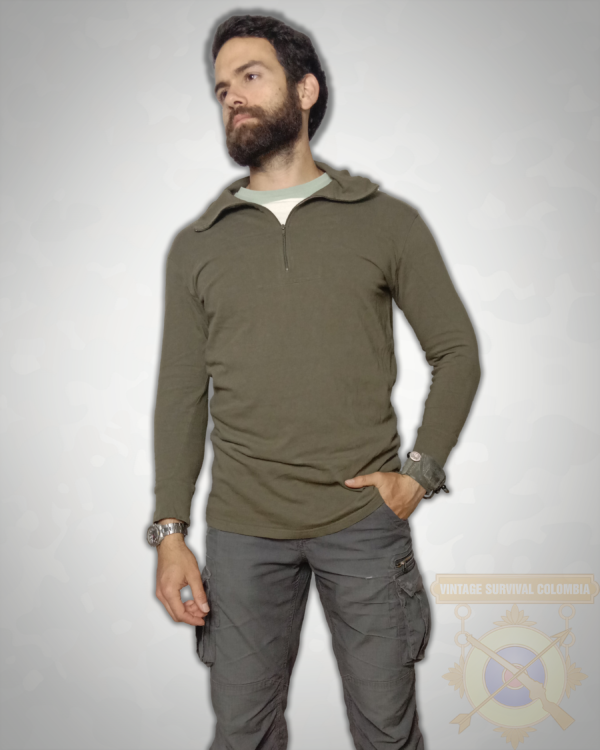 GERMANODTRICOT-2 Camisa o buzo militar alemán