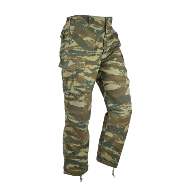 Pantalones de la infantería griega camuflaje lagarto