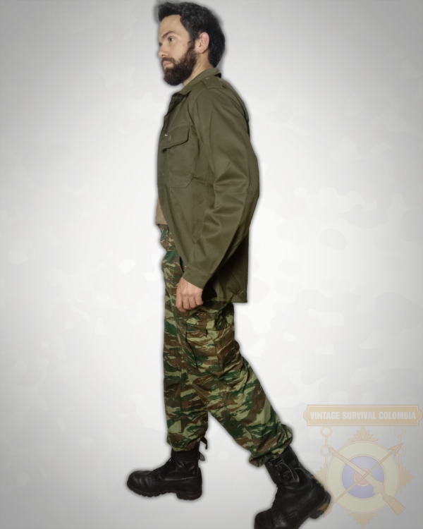 Pantalones de la infantería griega camuflaje lagarto