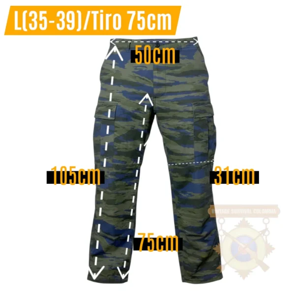 GREEK AF PANTS L Pantalones camuflados de la Fuerza Aérea Griega
