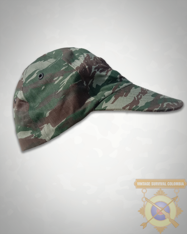 GREEKCAP-2 Gorra del ejército griego de camuflaje lagarto