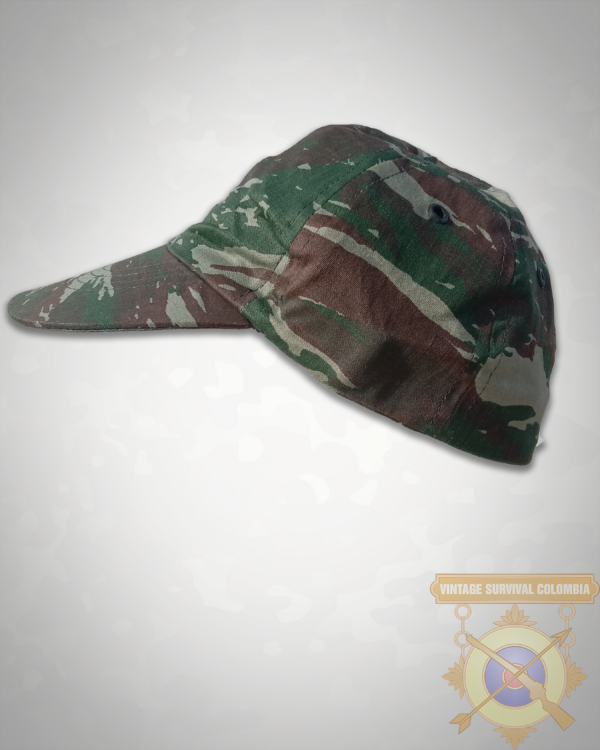 GREEKCAP-6 Gorra del ejército griego de camuflaje lagarto