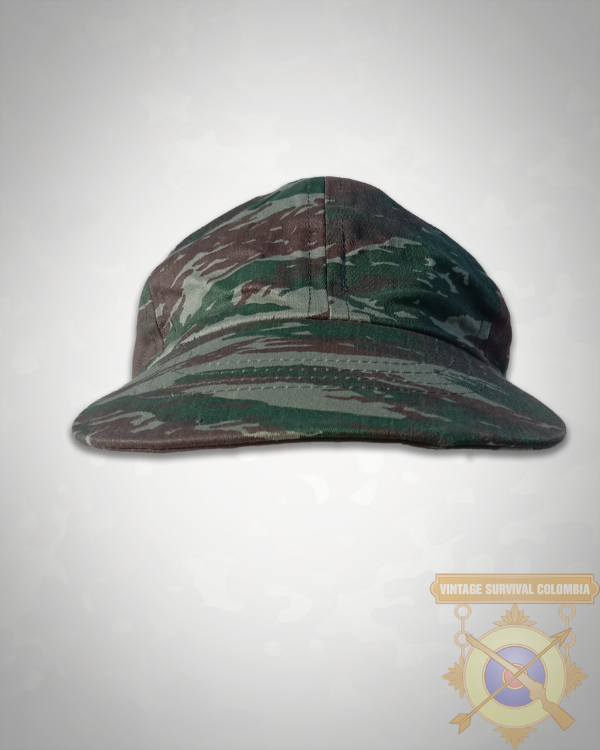 GREEKCAP-8 Gorra del ejército griego de camuflaje lagarto