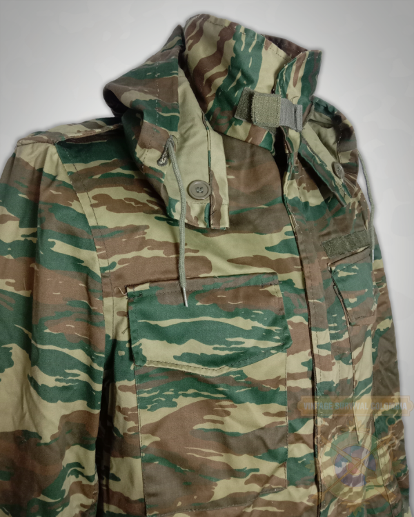 Chaqueta M53 griega de camuflaje lagarto
