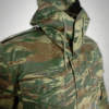 GREEKM65WLG2-3 Chaqueta M65 griega de camuflaje lagarto con liner