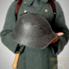 Casco Militar Ww2 Sgm2 Suizo Modelo M1918 Con Cubre Casco