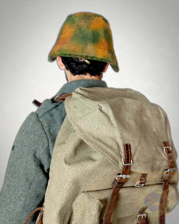 Casco Militar Ww2 Sgm2 Suizo Modelo M1918 Con Cubre Casco