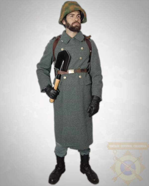 Casco Militar Ww2 Sgm2 Suizo Modelo M1918 Con Cubre Casco