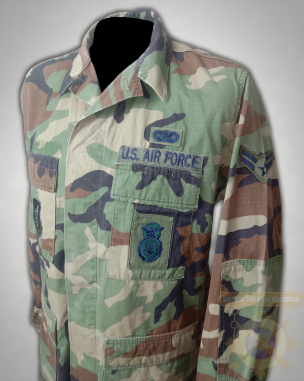 Chaqueta americana M81 Woodland Us Air Force  Airman 1st Class