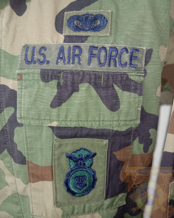 Chaqueta americana M81 Woodland Us Air Force  Airman 1st Class