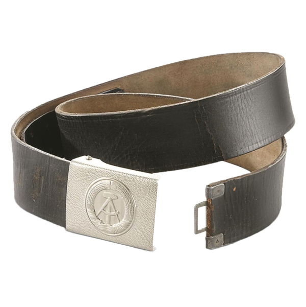 NVABLT-1 Cinturon O Reata De Cuero Militar Alemania Oriental Grado2