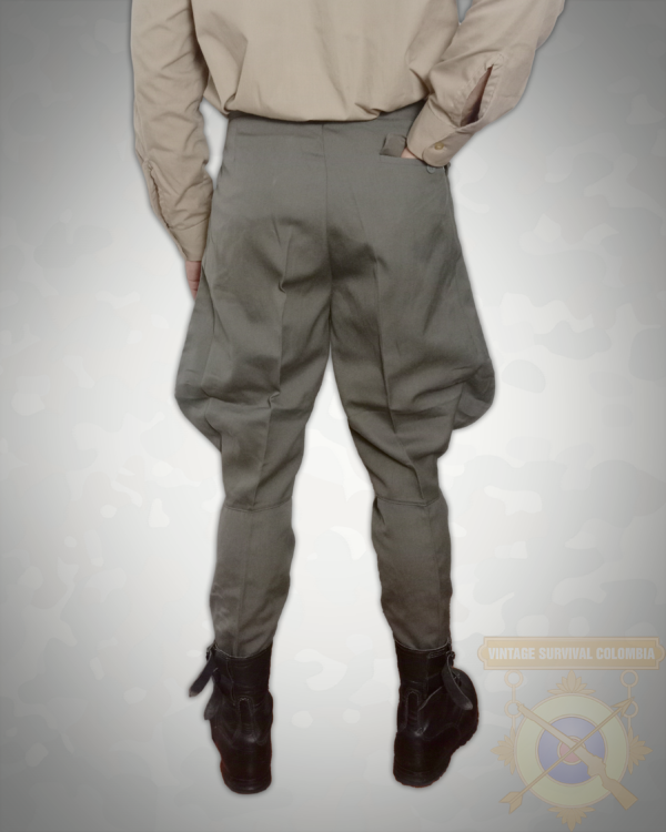 NVABREECHES-5 Pantalones de gabardina de la Alemania Oriental