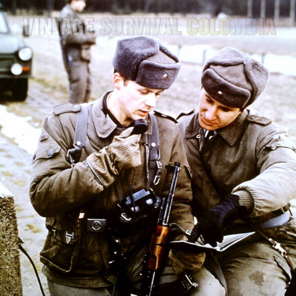 Gorro ushanka soviético de la Alemania Oriental Nazionale Volksarmee