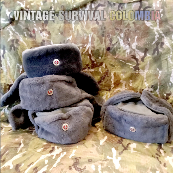 Gorro ushanka soviético de la Alemania Oriental Nazionale Volksarmee
