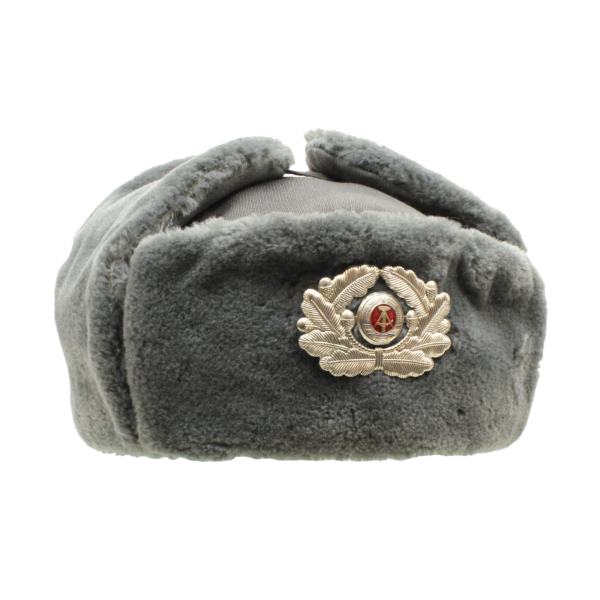 Gorro ushanka soviético de la Alemania Oriental Nazionale Volksarmee