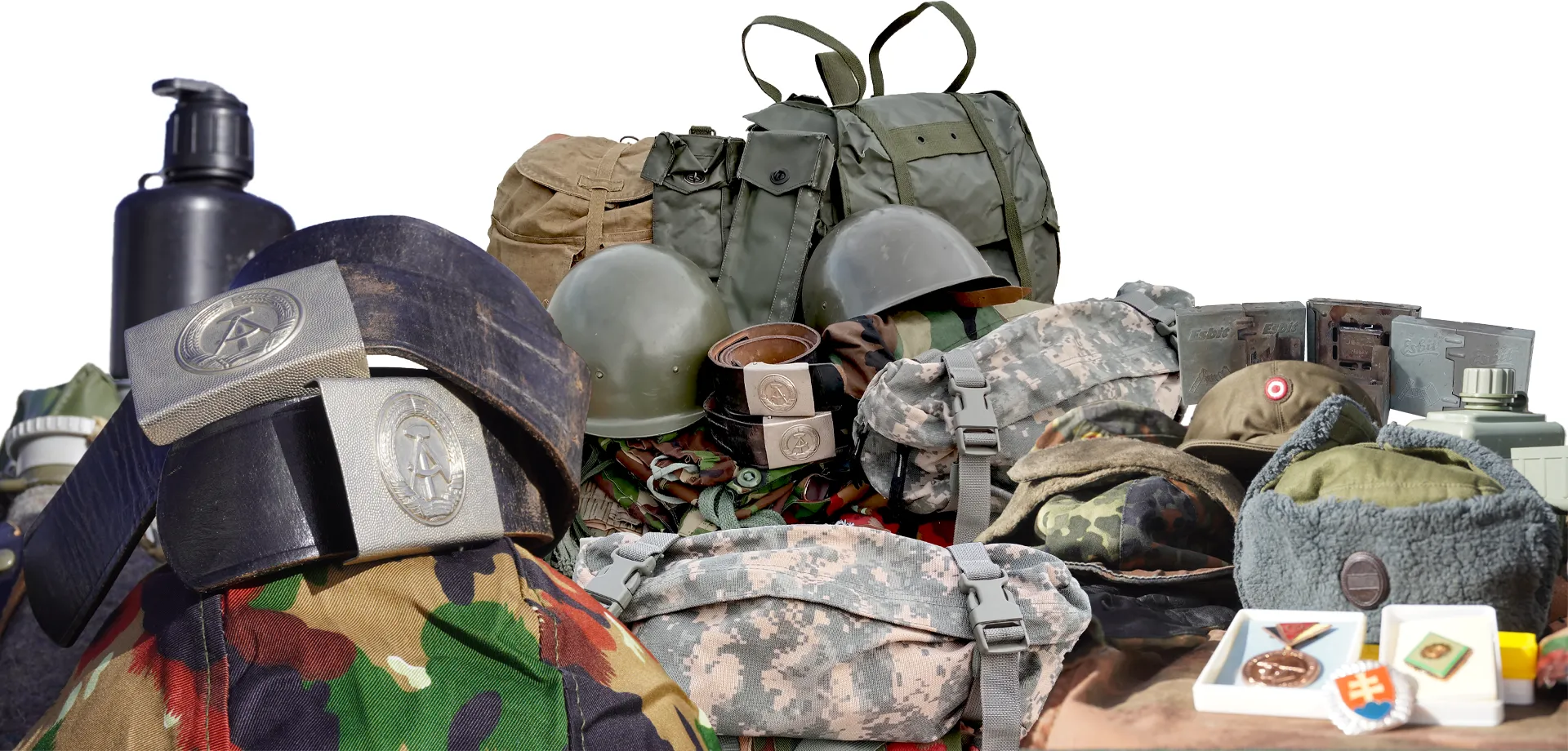 Cantimplora Militar Soviética De Hungría Modelo 1965 Grado 2