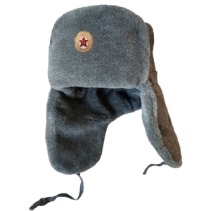 Gorro ushanka soviético URSS con cucarda