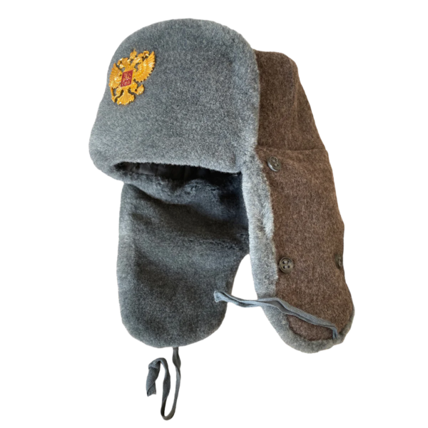 Gorro ushanka soviético URSS con cucarda