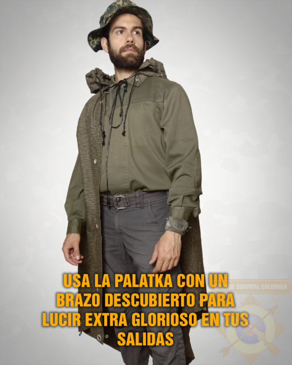 STRICHPALATKA-7 Poncho-carpa soviética plash palatka