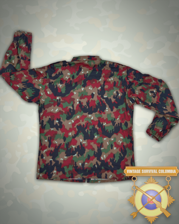 Chaqueta suiza M83 camuflaje leibermuster o alpenflage