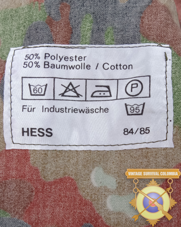 Chaqueta suiza M83 camuflaje leibermuster o alpenflage