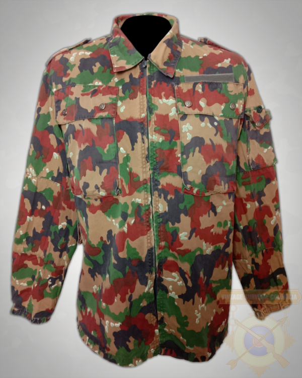 Chaqueta suiza M83 camuflaje leibermuster o alpenflage