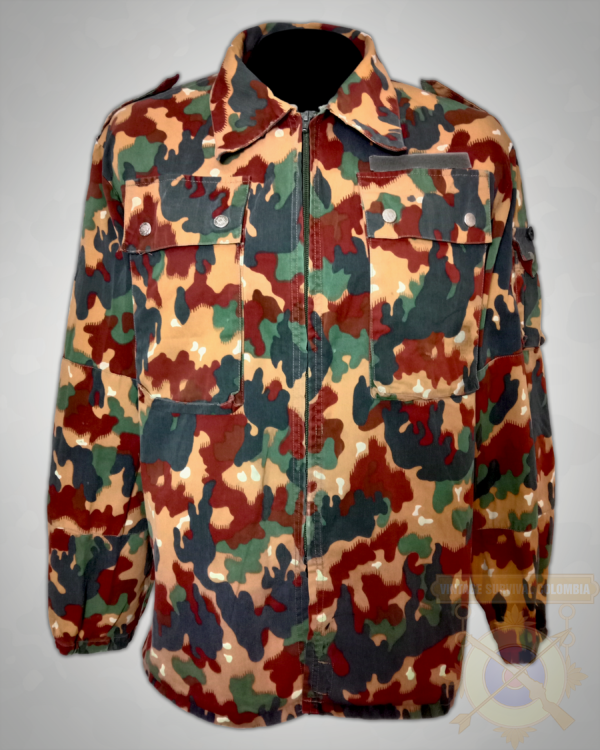 Chaqueta suiza M83 camuflaje leibermuster o alpenflage