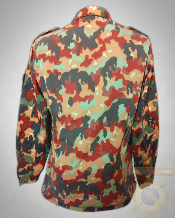 Chaqueta suiza M83 camuflaje leibermuster o alpenflage