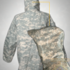 UCPGRTXPRKG2-8 Chaqueta parka americana impermeable de GORETEX camo UCP US Army
