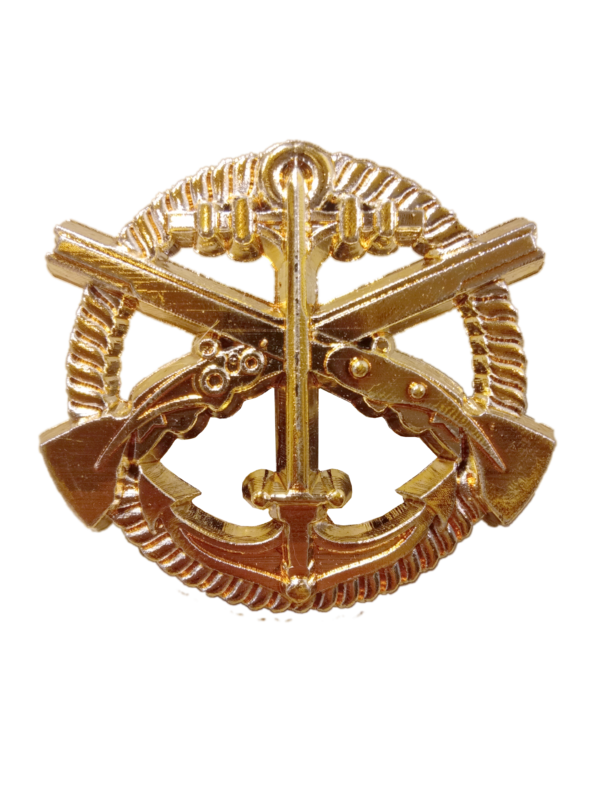 Pin Medalla O Cucarda Militar De Marines De Ucrania