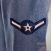 USAFSERGECOAT-4 Abrigo de lana sarga americano de la US Air Force de 1967