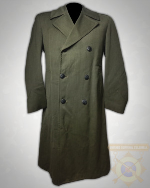 Abrigo de lana militar americano con forro removible, Us Marine Corps, Camp Lejeune, Setentas