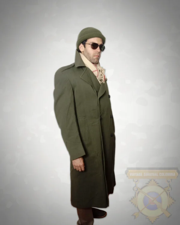 USMCCOATWLINER-11 Abrigo de lana militar americano con forro removible, Us Marine Corps, Camp Lejeune, Setentas