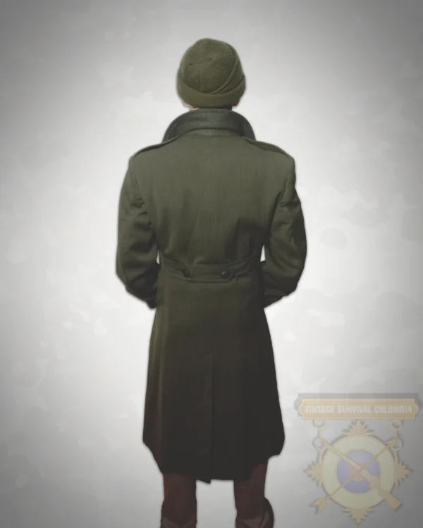 USMCCOATWLINER-16 Abrigo de lana militar americano con forro removible, Us Marine Corps, Camp Lejeune, Setentas